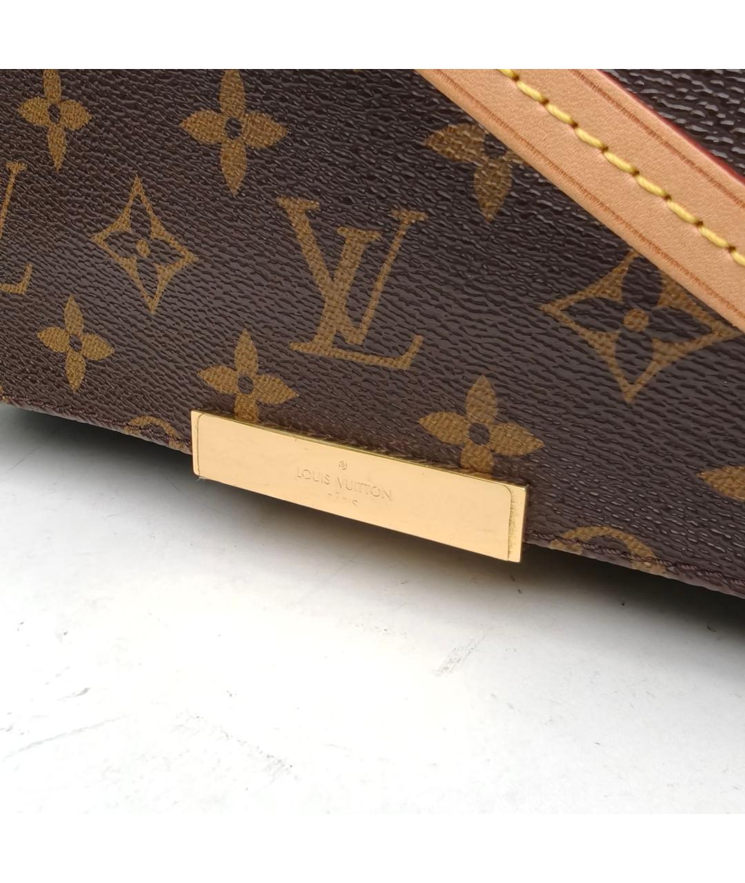 LOUIS VUITTON Коричневая сумка через плечо, фото 7