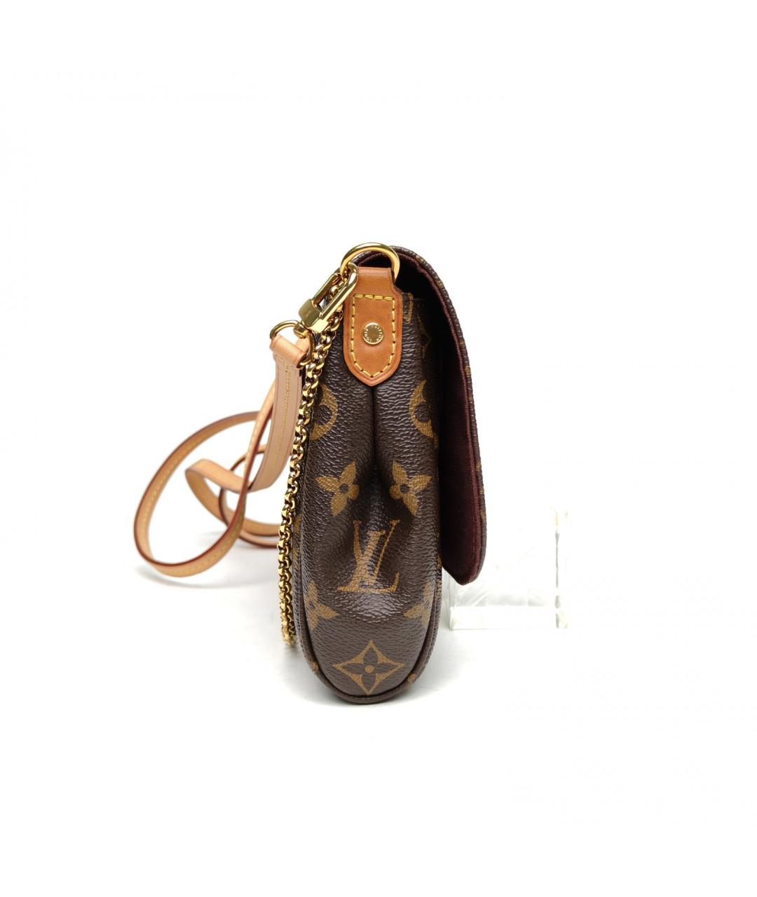 LOUIS VUITTON Коричневая сумка через плечо, фото 5