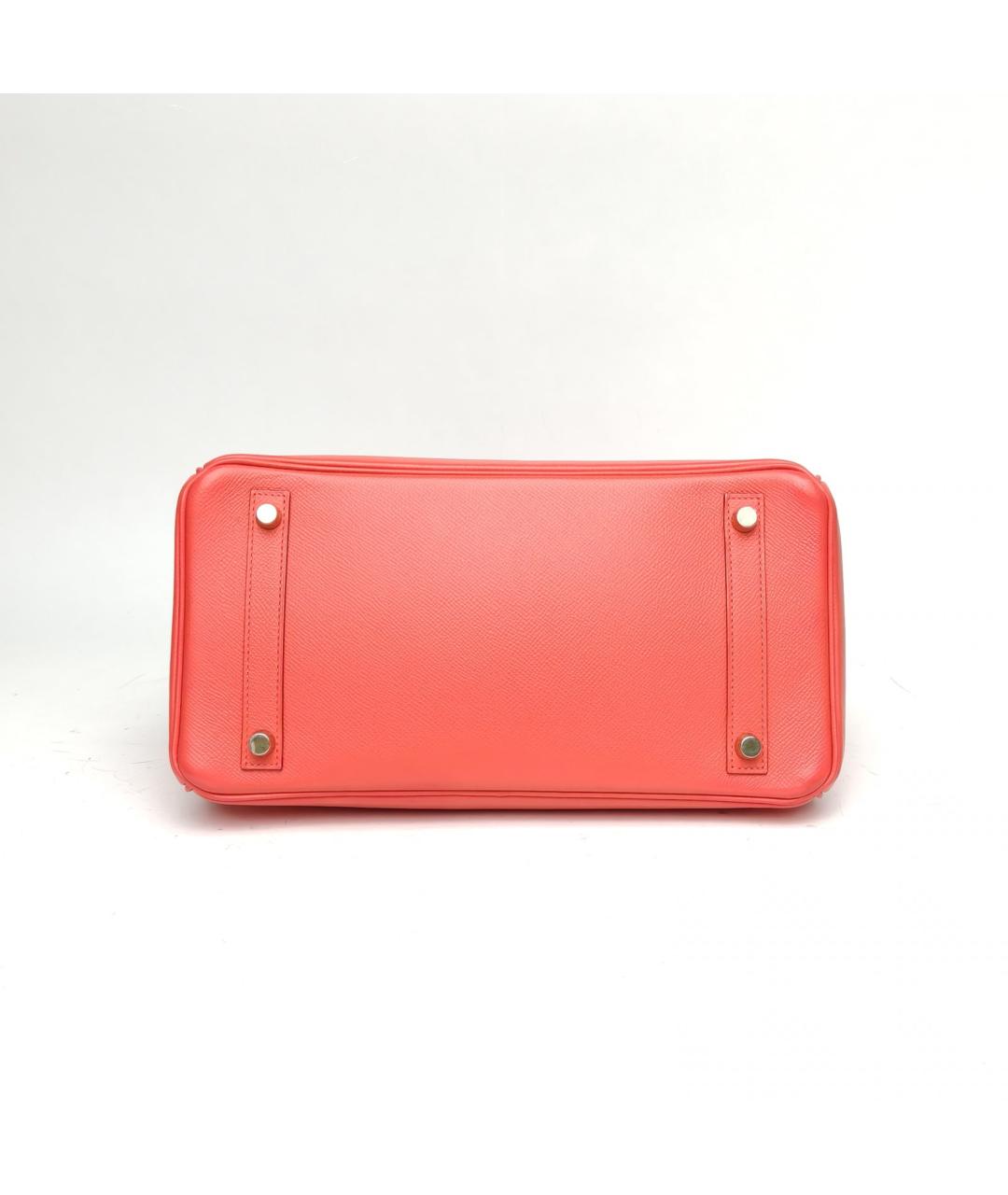 HERMES Коралловая сумка через плечо, фото 6
