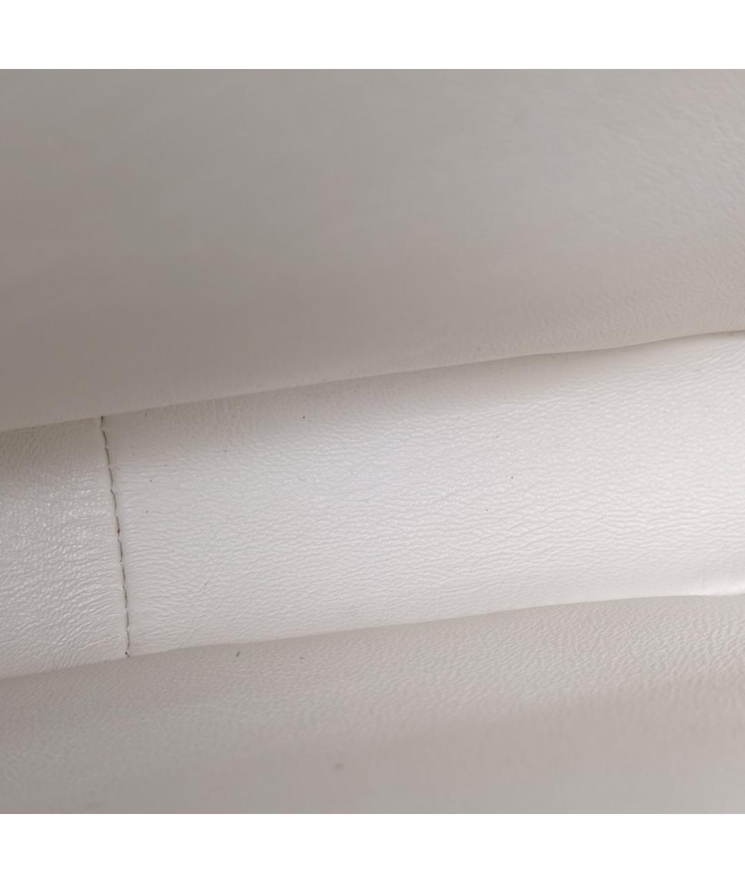 CELINE Белая кожаная сумка через плечо, фото 8