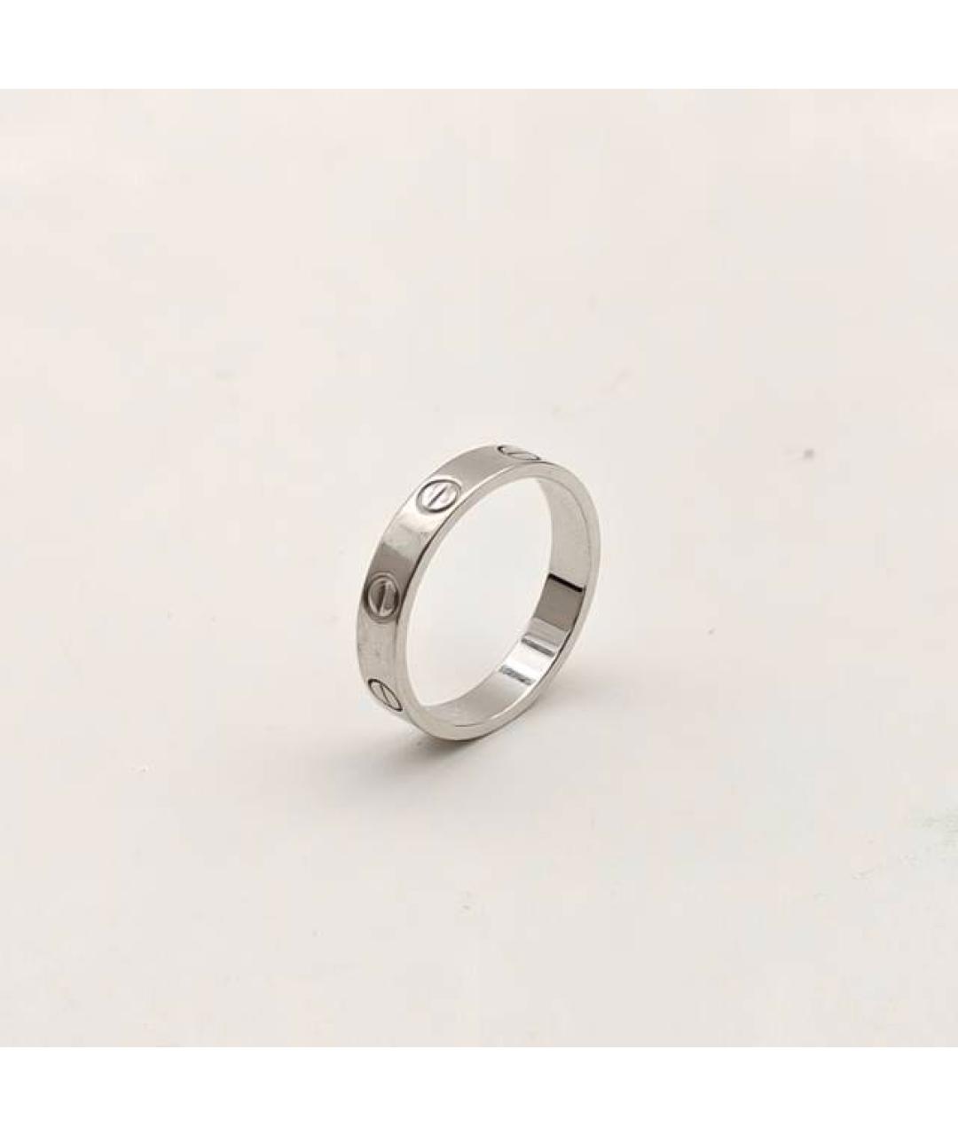 CARTIER Серебряное кольцо из белого золота, фото 2