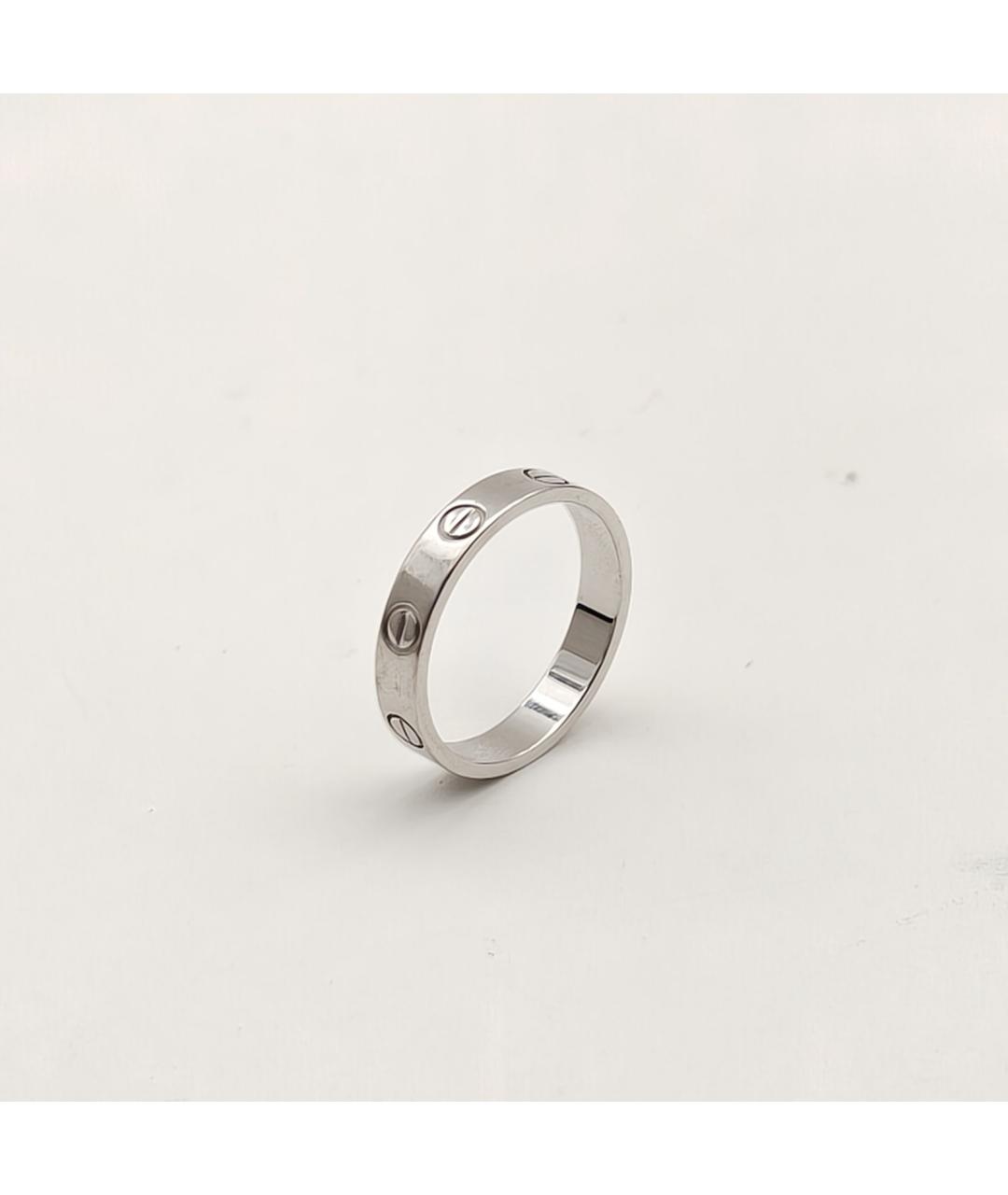 CARTIER Серебряное кольцо из белого золота, фото 5