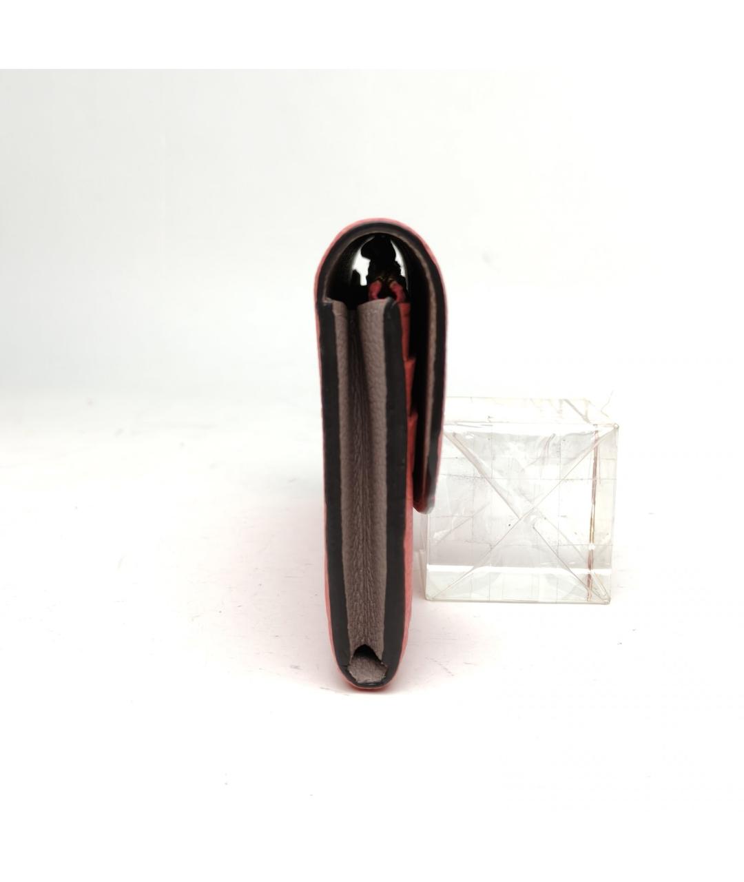 LOUIS VUITTON Розовый кошелек, фото 5