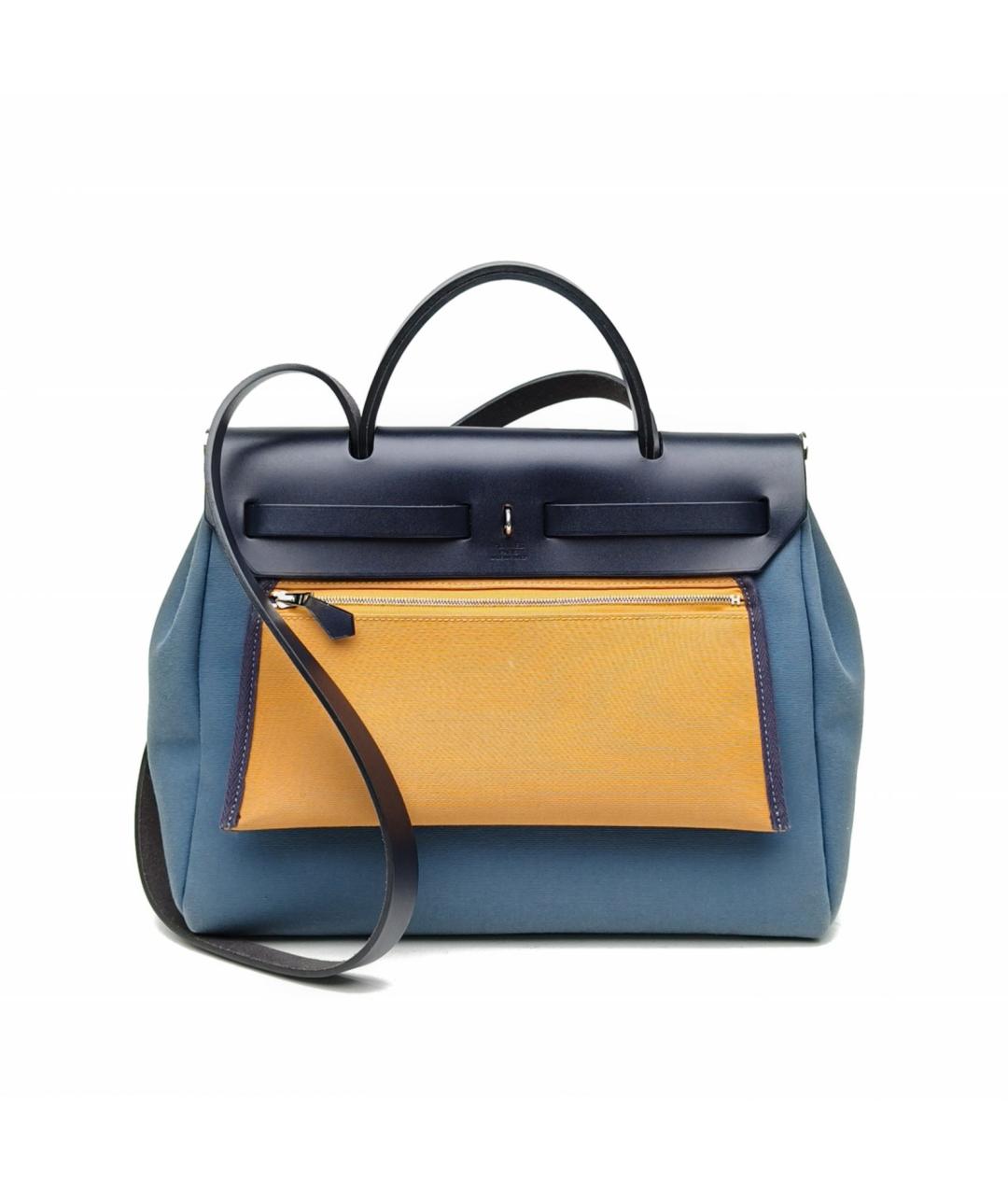 HERMES Синяя сумка через плечо, фото 4