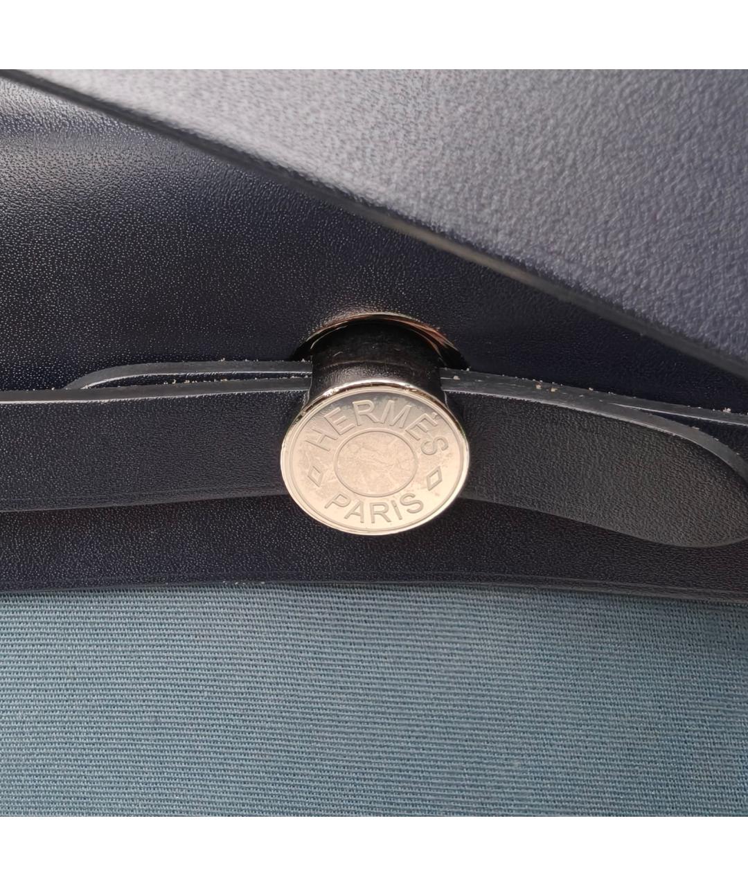 HERMES Синяя сумка через плечо, фото 8