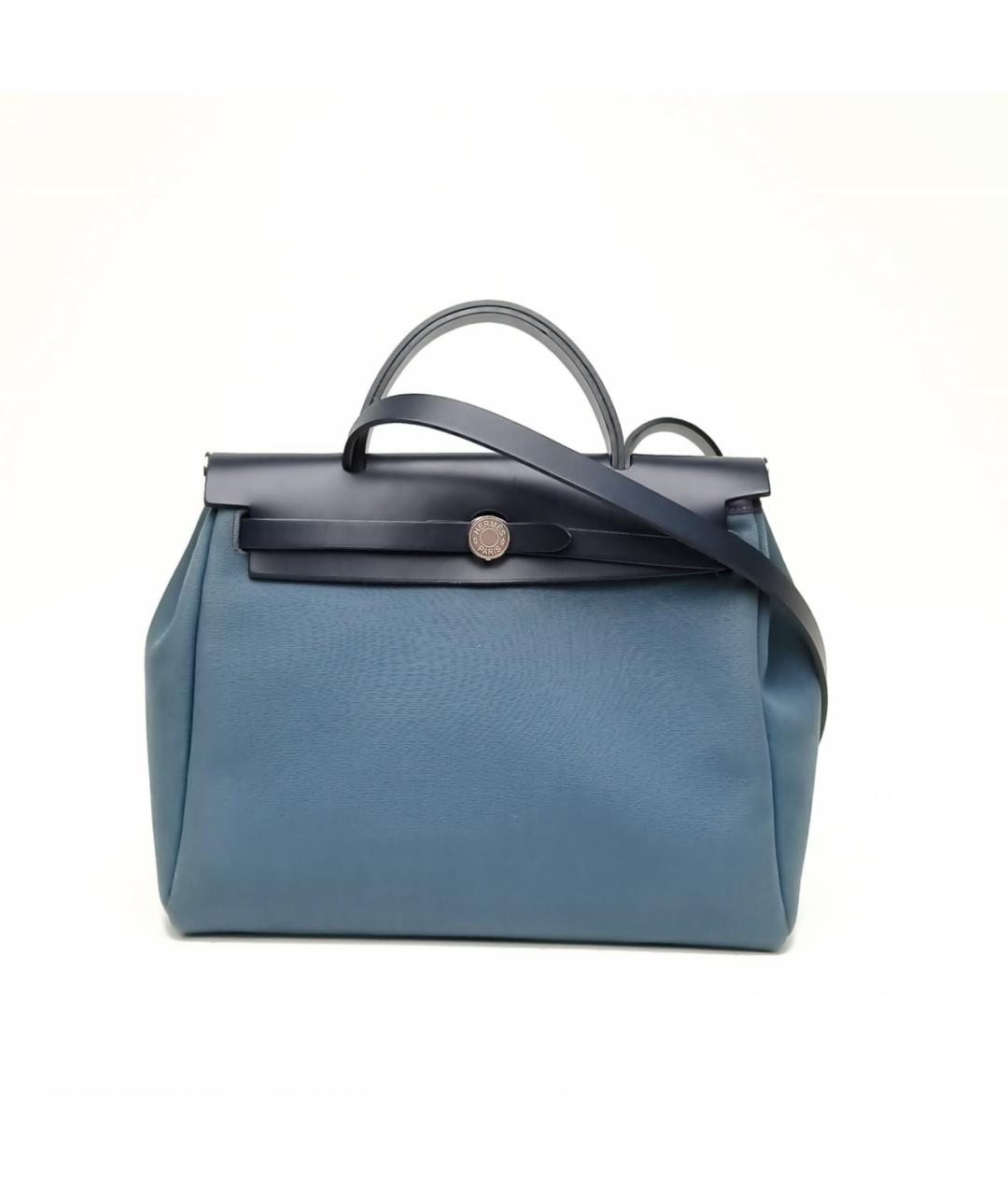 HERMES Синяя сумка через плечо, фото 2