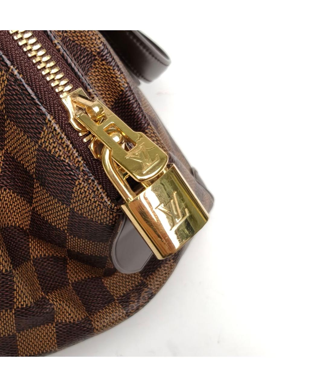 LOUIS VUITTON Коричневая сумка с короткими ручками, фото 7