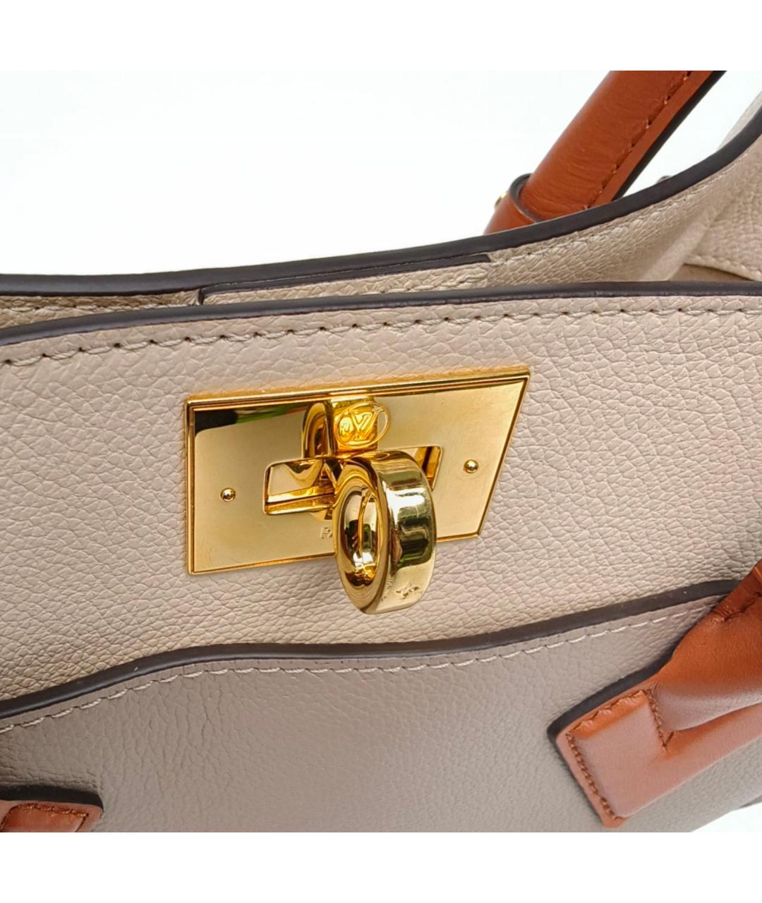 LOUIS VUITTON Кожаная сумка с короткими ручками, фото 7