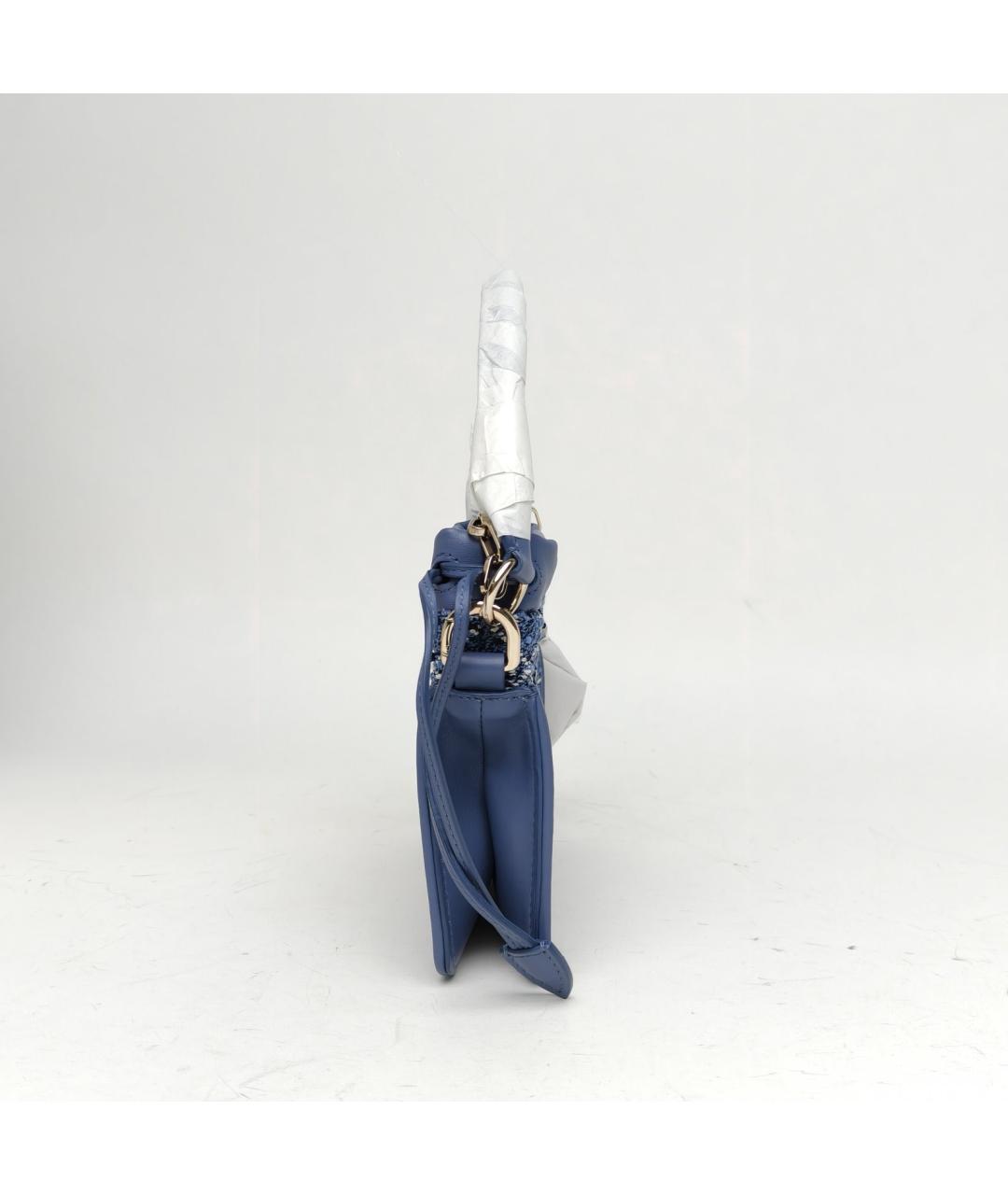 CHRISTIAN DIOR Синяя сумка с короткими ручками, фото 5