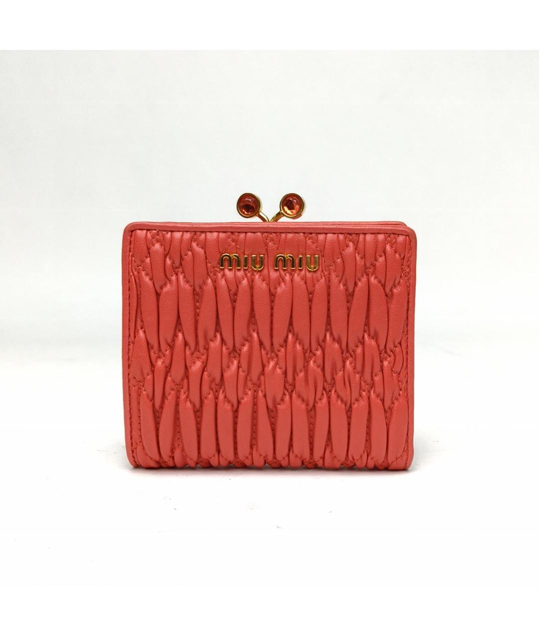 MIU MIU Красный кошелек, фото 2