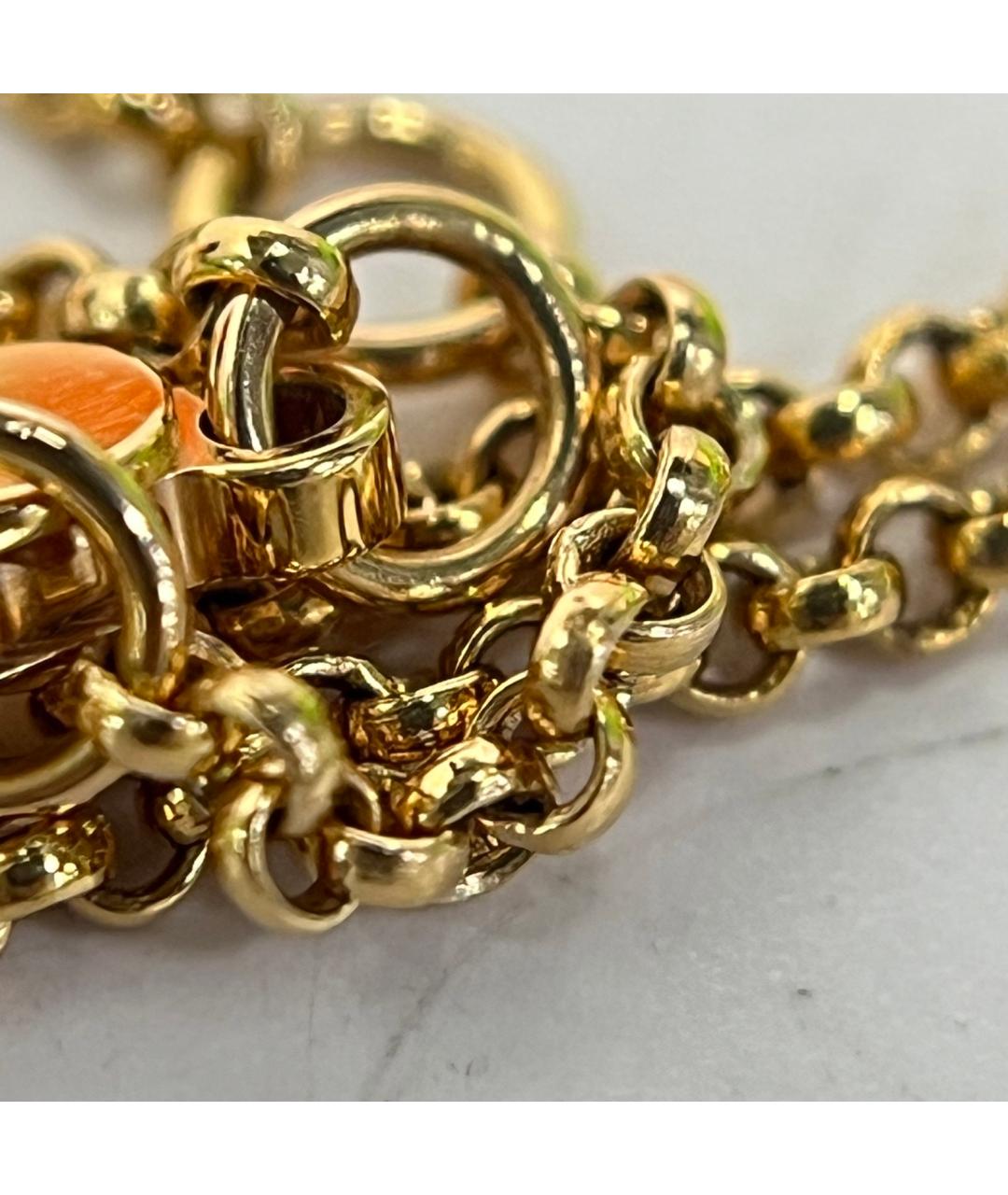 HERMES Золотое колье из розового золота, фото 9