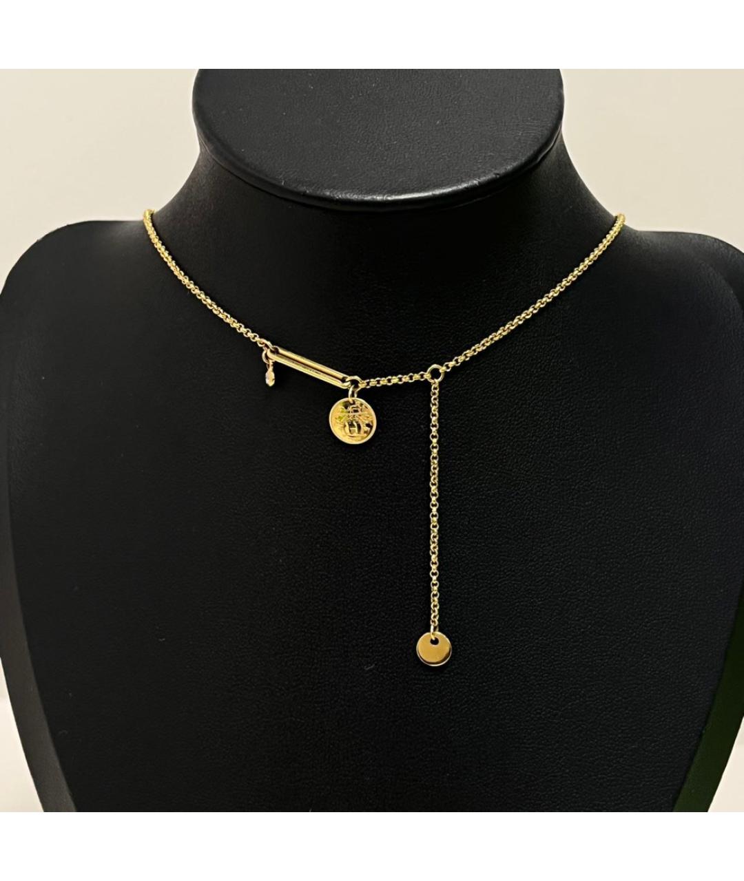 HERMES Золотое колье из розового золота, фото 8