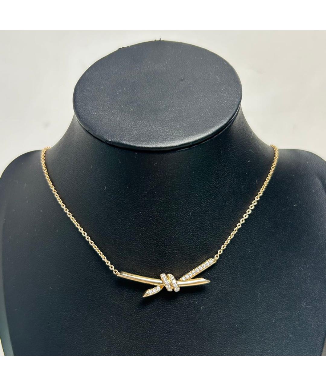 TIFFANY&CO Золотое колье из розового золота, фото 10