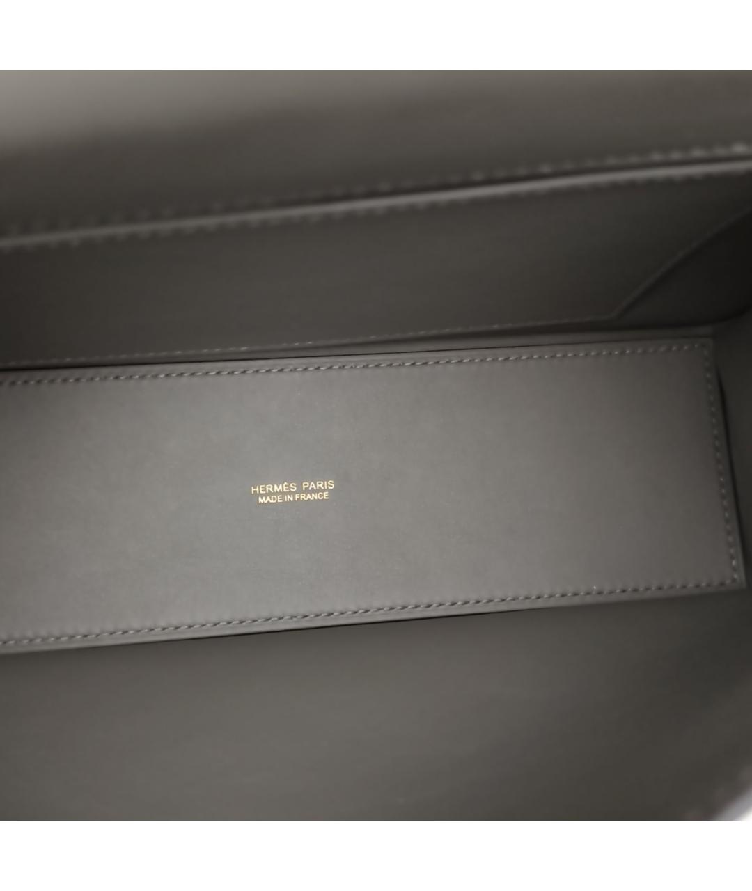 HERMES Серая сумка через плечо, фото 8