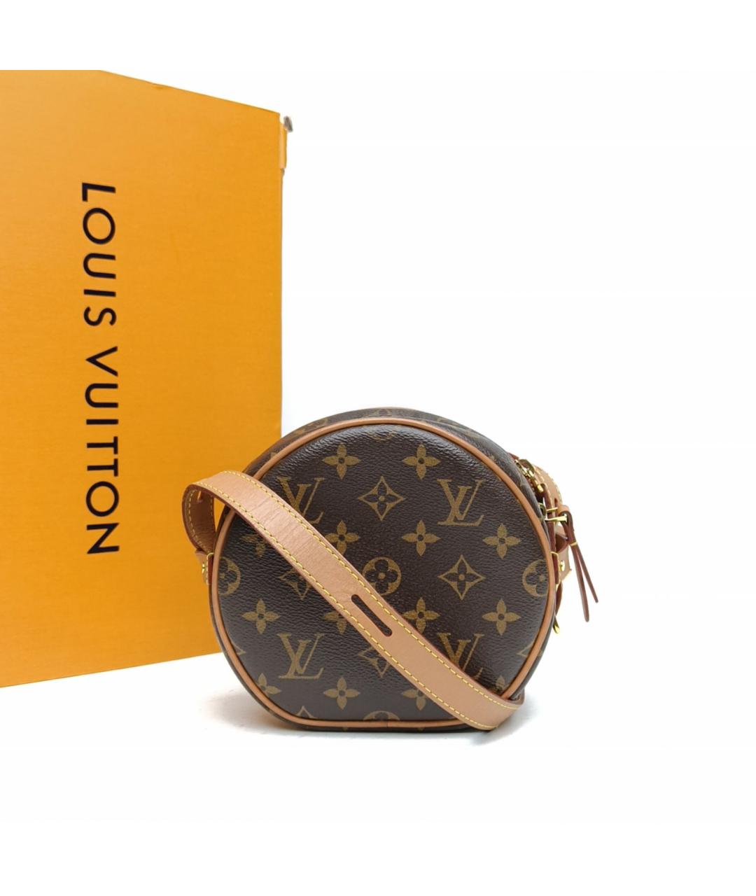 LOUIS VUITTON Коричневая сумка через плечо, фото 9