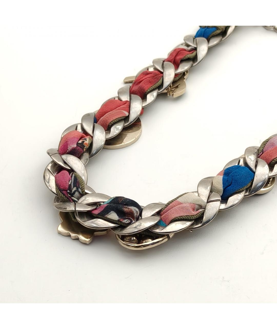 CHANEL Металлическое колье, фото 7