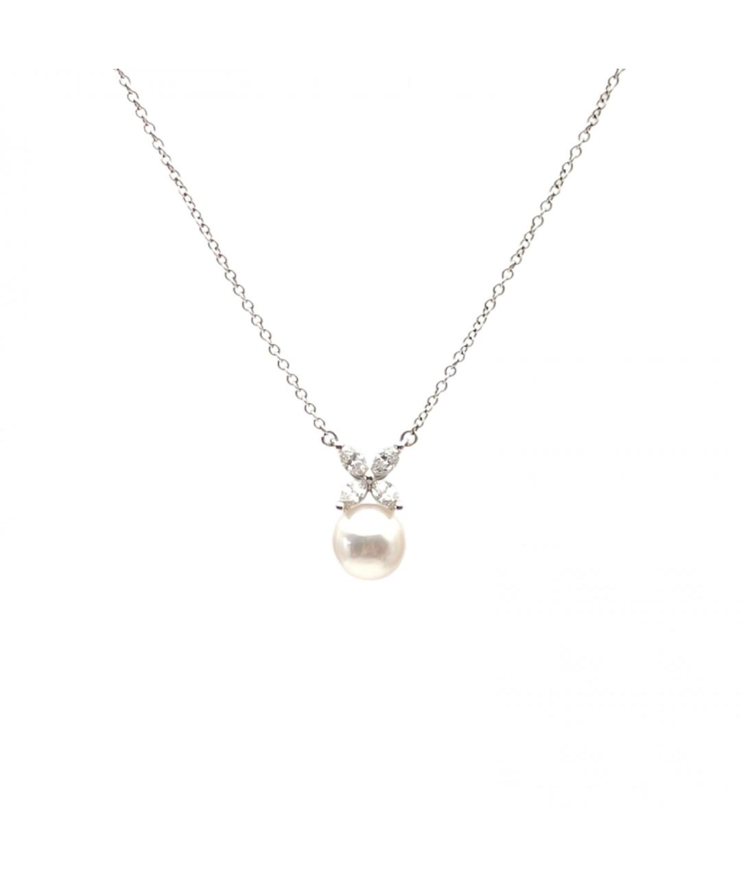 TIFFANY&CO Серебрянный платиновый кулон, фото 2