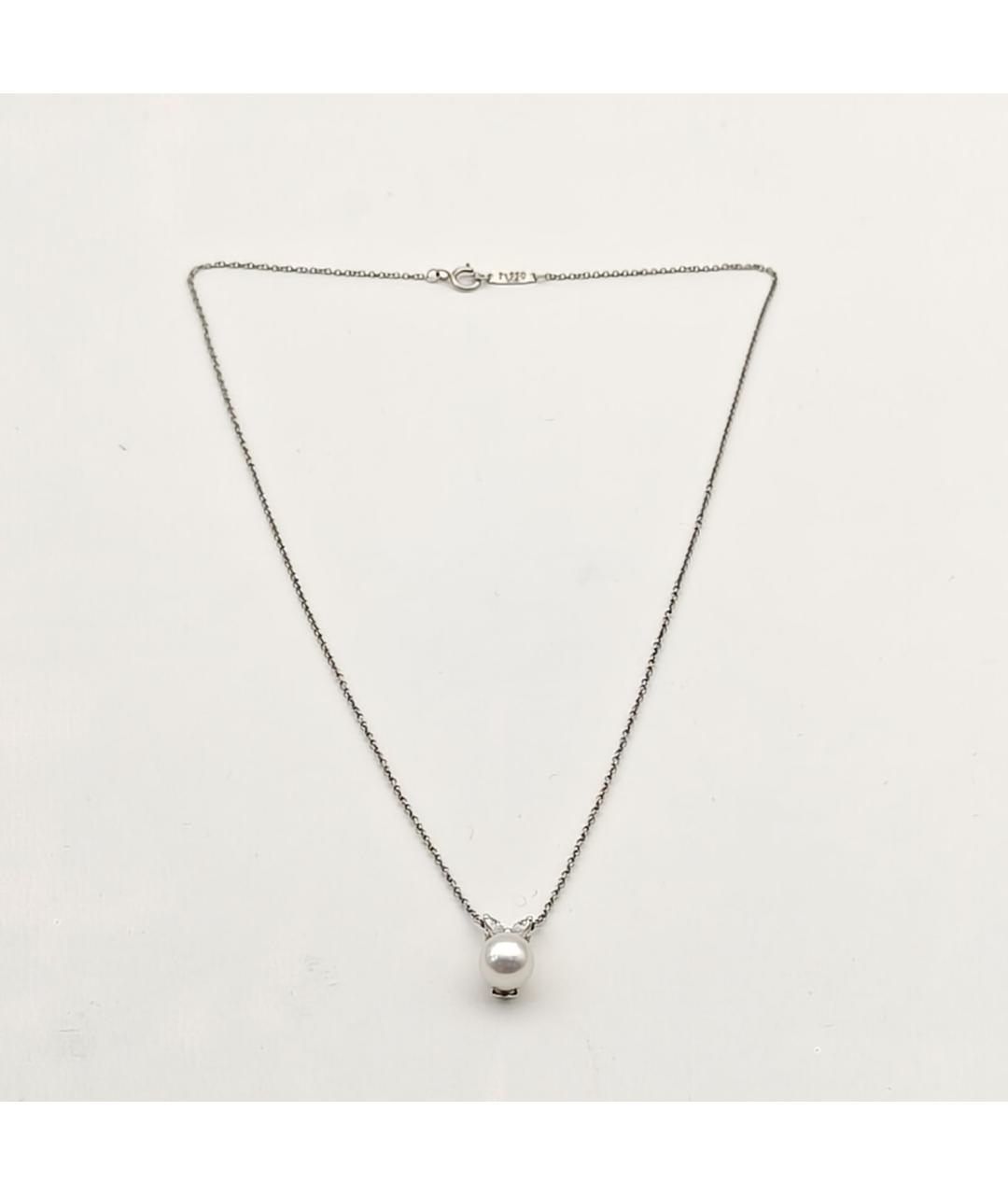 TIFFANY&CO Серебрянный платиновый кулон, фото 7