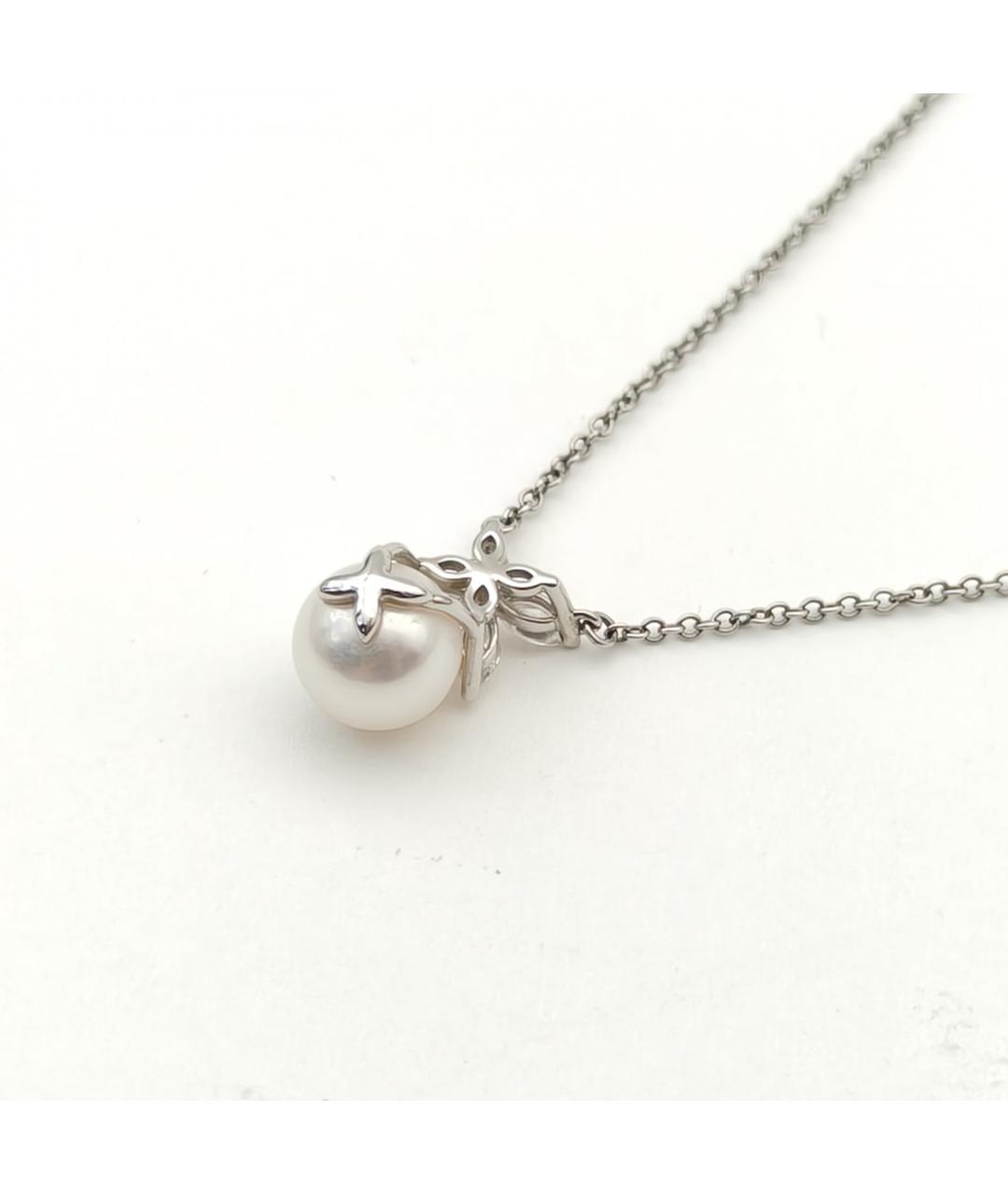 TIFFANY&CO Серебрянный платиновый кулон, фото 5