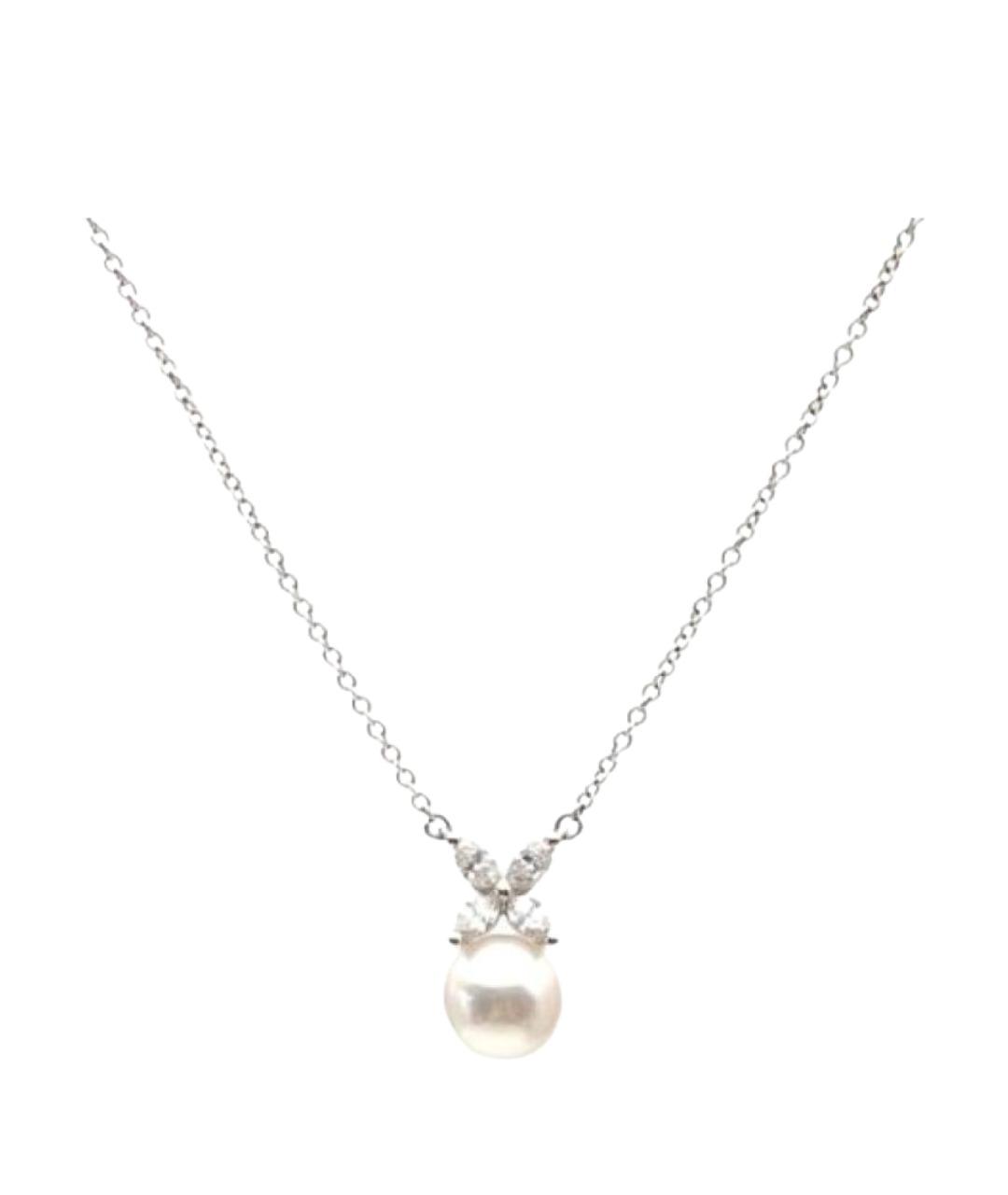 TIFFANY&CO Серебрянный платиновый кулон, фото 1