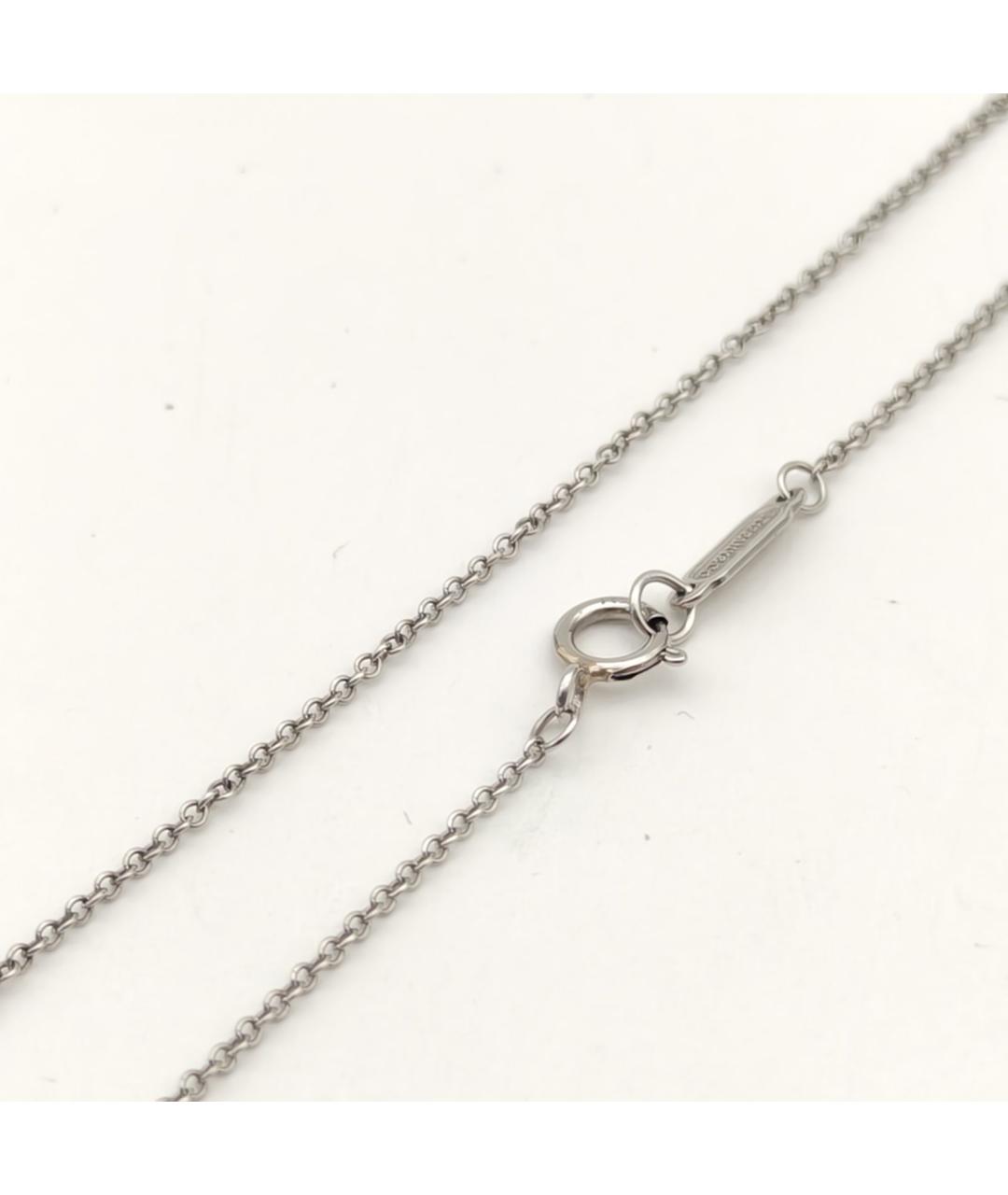 TIFFANY&CO Серебрянный платиновый кулон, фото 6