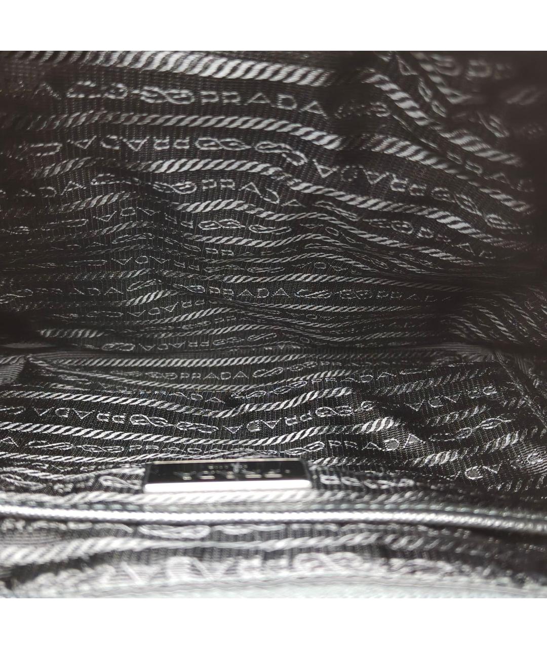 PRADA Черный рюкзак, фото 4