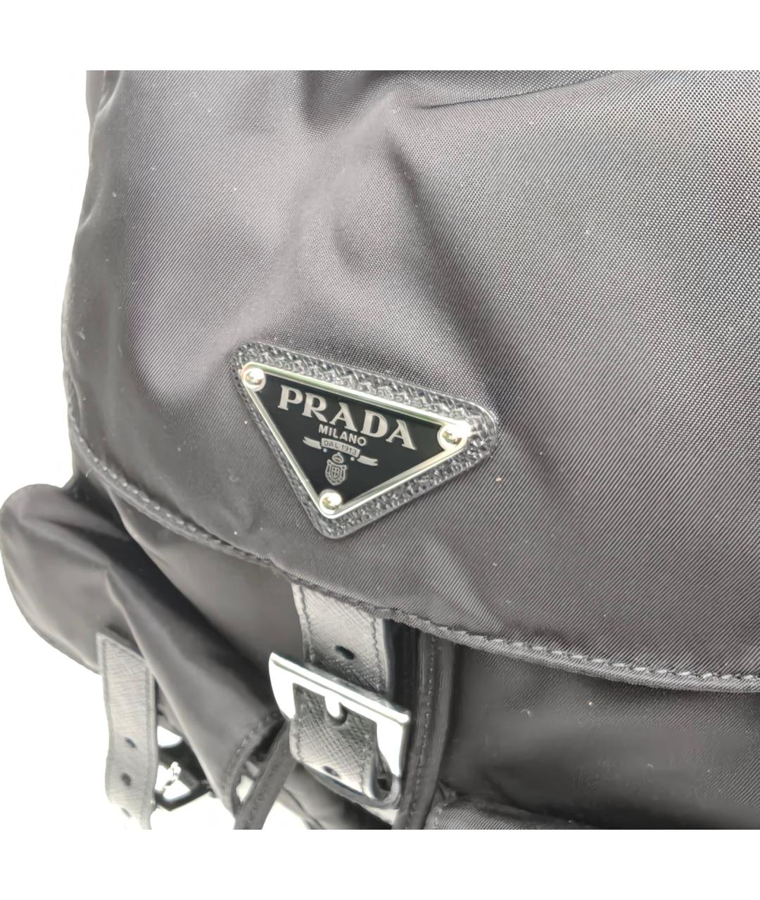 PRADA Черный рюкзак, фото 8