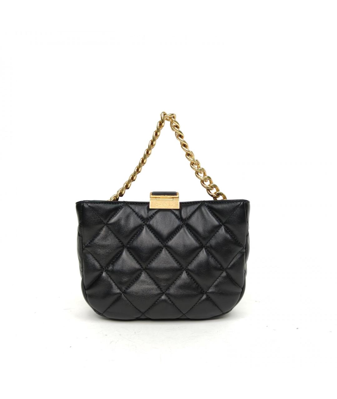 CHANEL Черная кожаная сумка через плечо, фото 4
