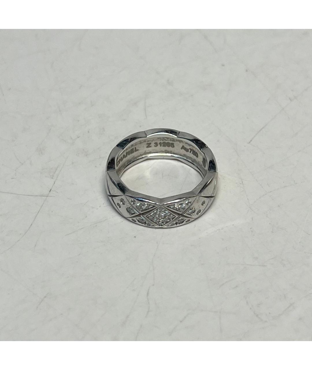 CHANEL Серебряное кольцо из белого золота, фото 8