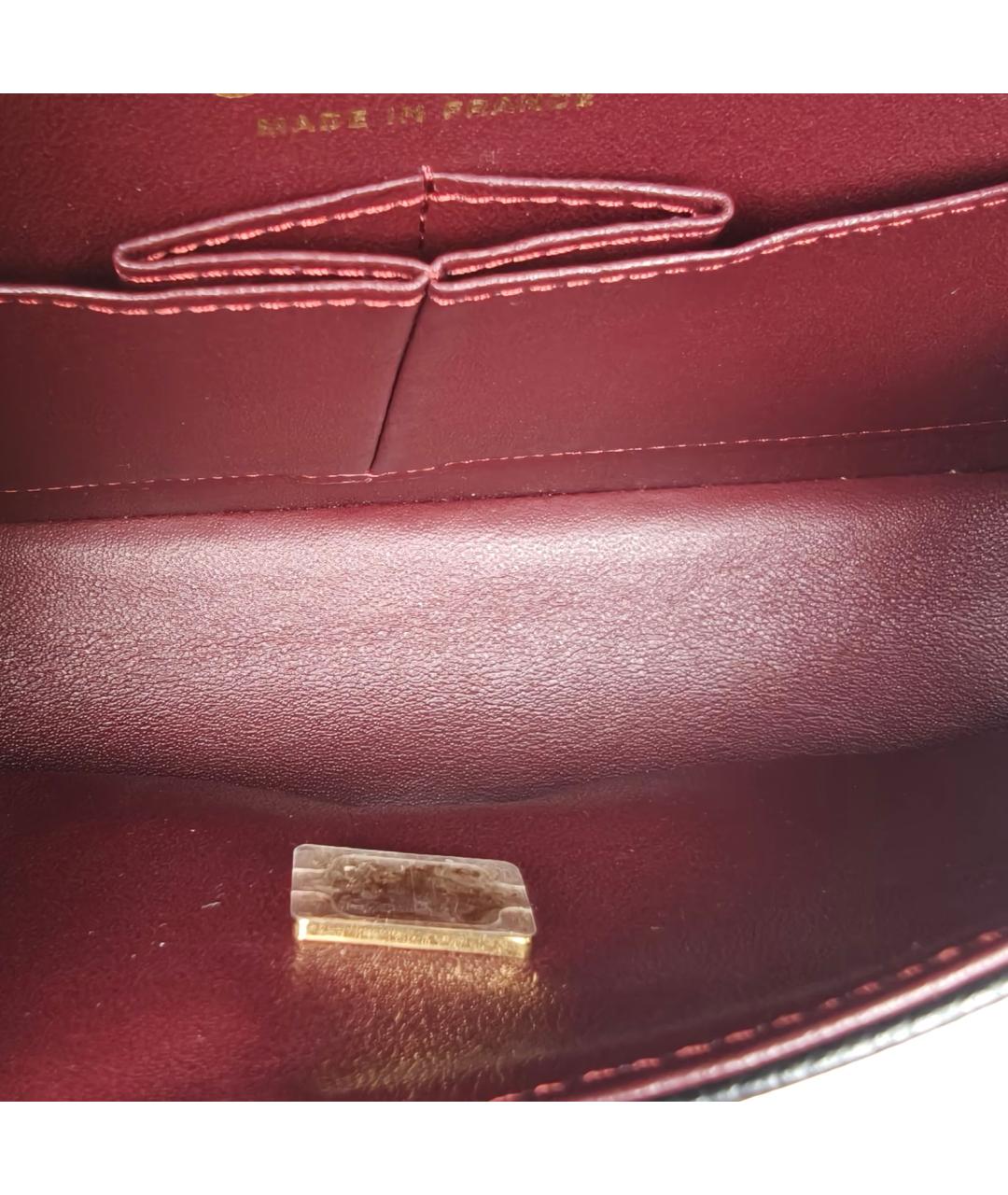 CHANEL Черная кожаная сумка через плечо, фото 8