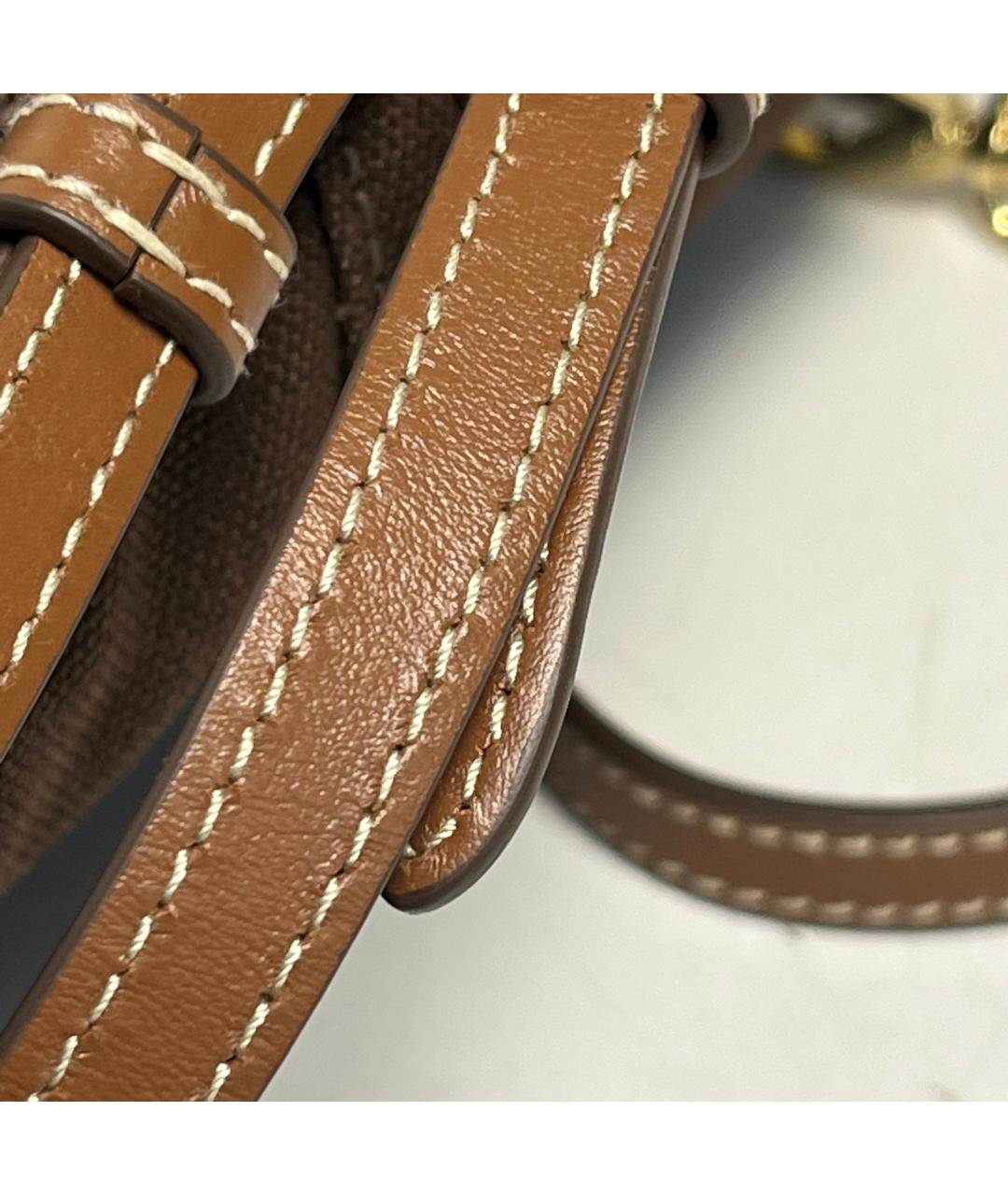 MIU MIU Коричневый рюкзак, фото 9