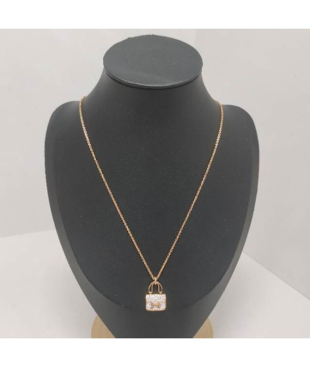 HERMES Золотая подвеска из розового золота, фото 8