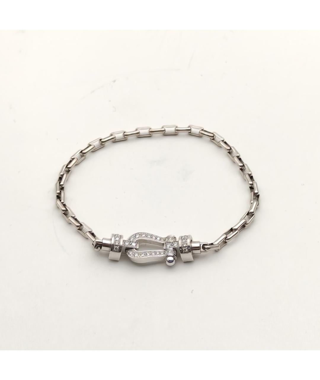 FRED Серебрянный браслет из белого золота, фото 3