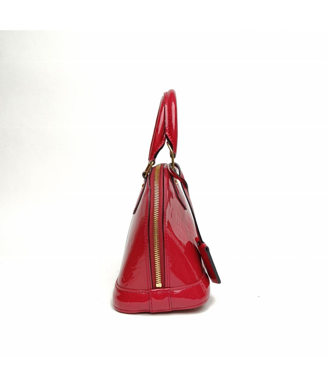 LOUIS VUITTON Сумка с короткими ручками из лакированной кожи, фото 3