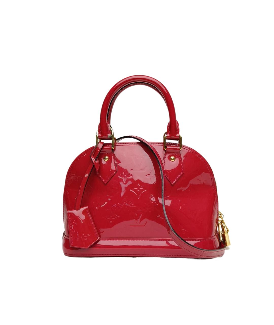 LOUIS VUITTON Сумка с короткими ручками из лакированной кожи, фото 10