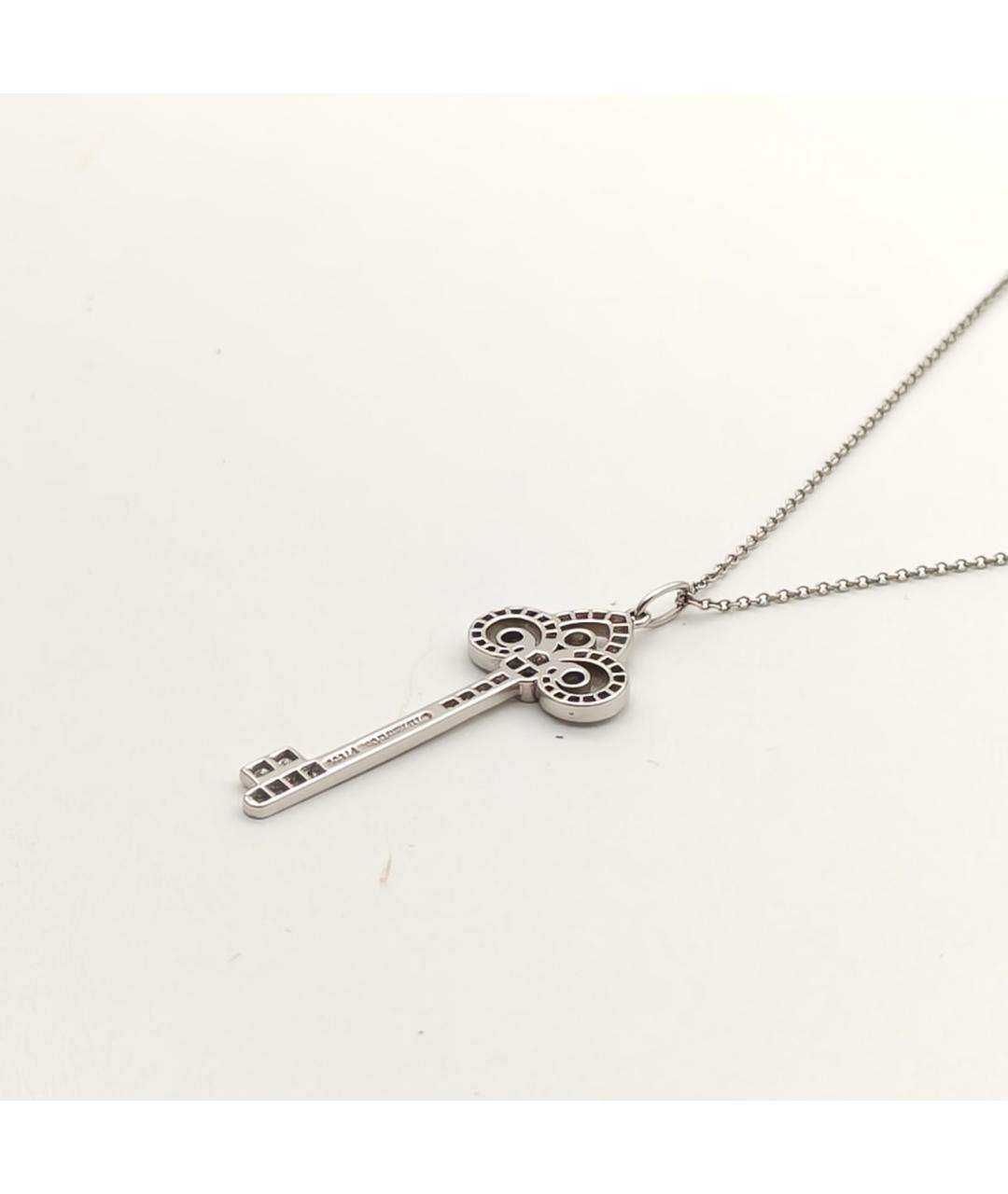 TIFFANY&CO Серебряная платиновая подвеска, фото 5