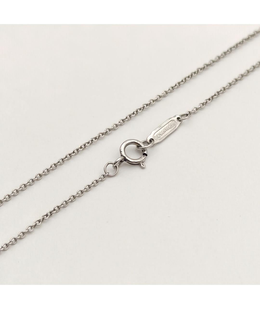 TIFFANY&CO Серебряная платиновая подвеска, фото 6