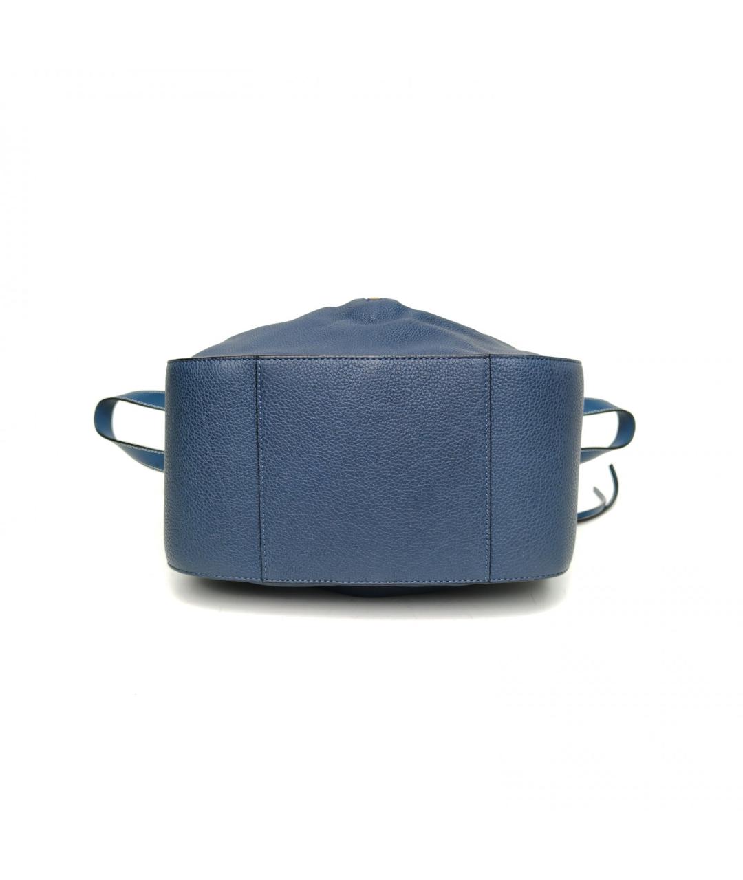 LOEWE Синяя кожаная сумка через плечо, фото 6