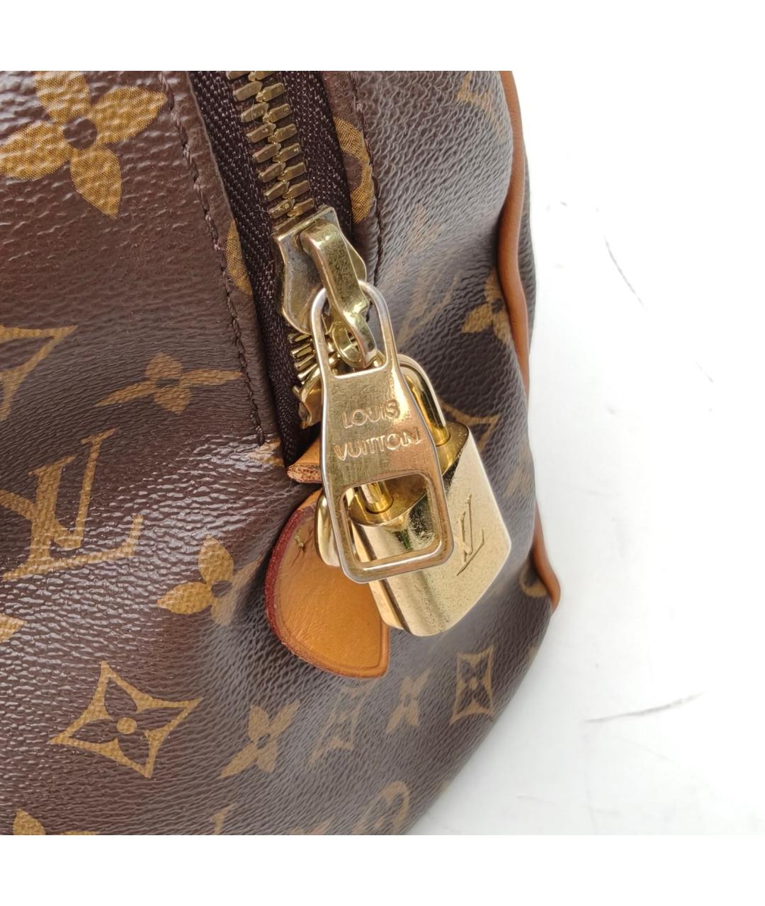 LOUIS VUITTON Коричневая сумка тоут, фото 7