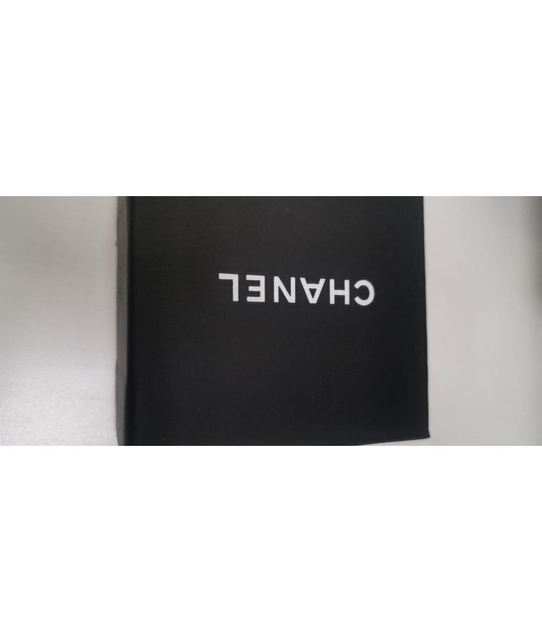 CHANEL Золотые металлические серьги, фото 7