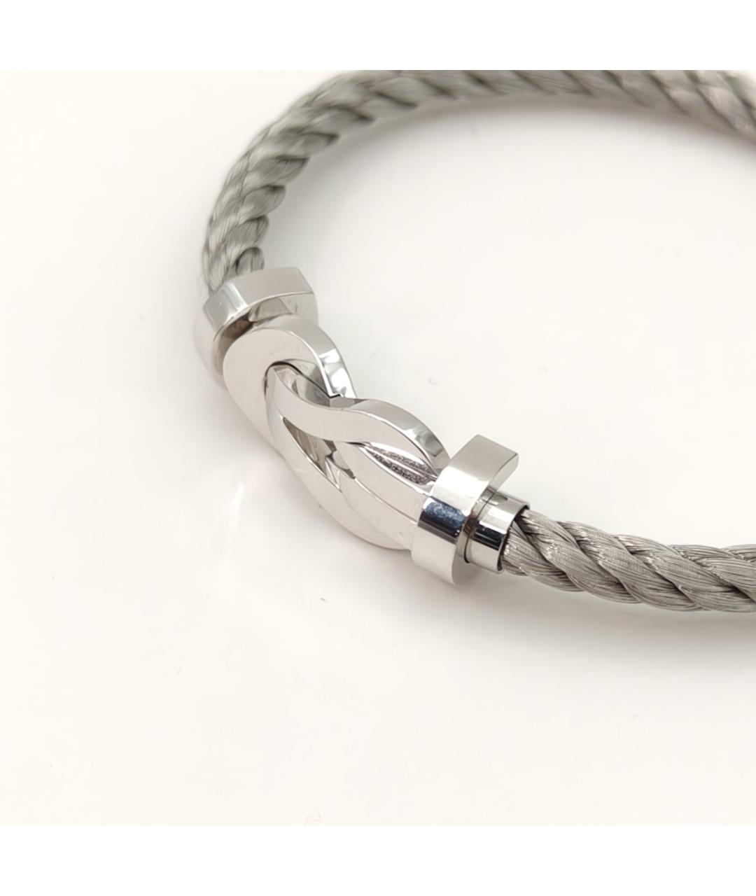 FRED Серебрянный браслет из белого золота, фото 4