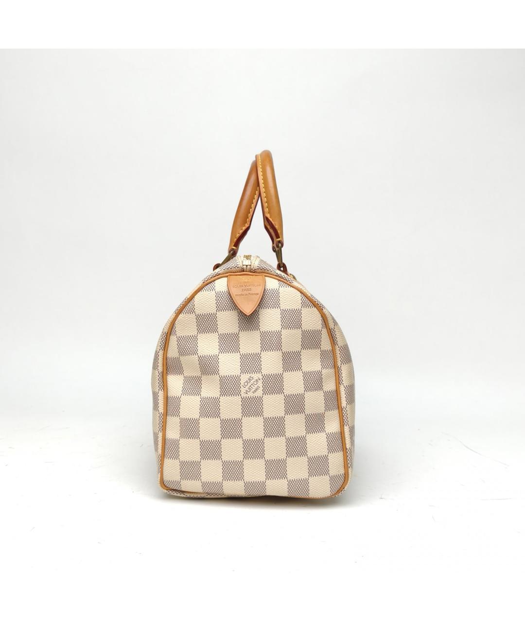 LOUIS VUITTON Бежевая сумка с короткими ручками, фото 5