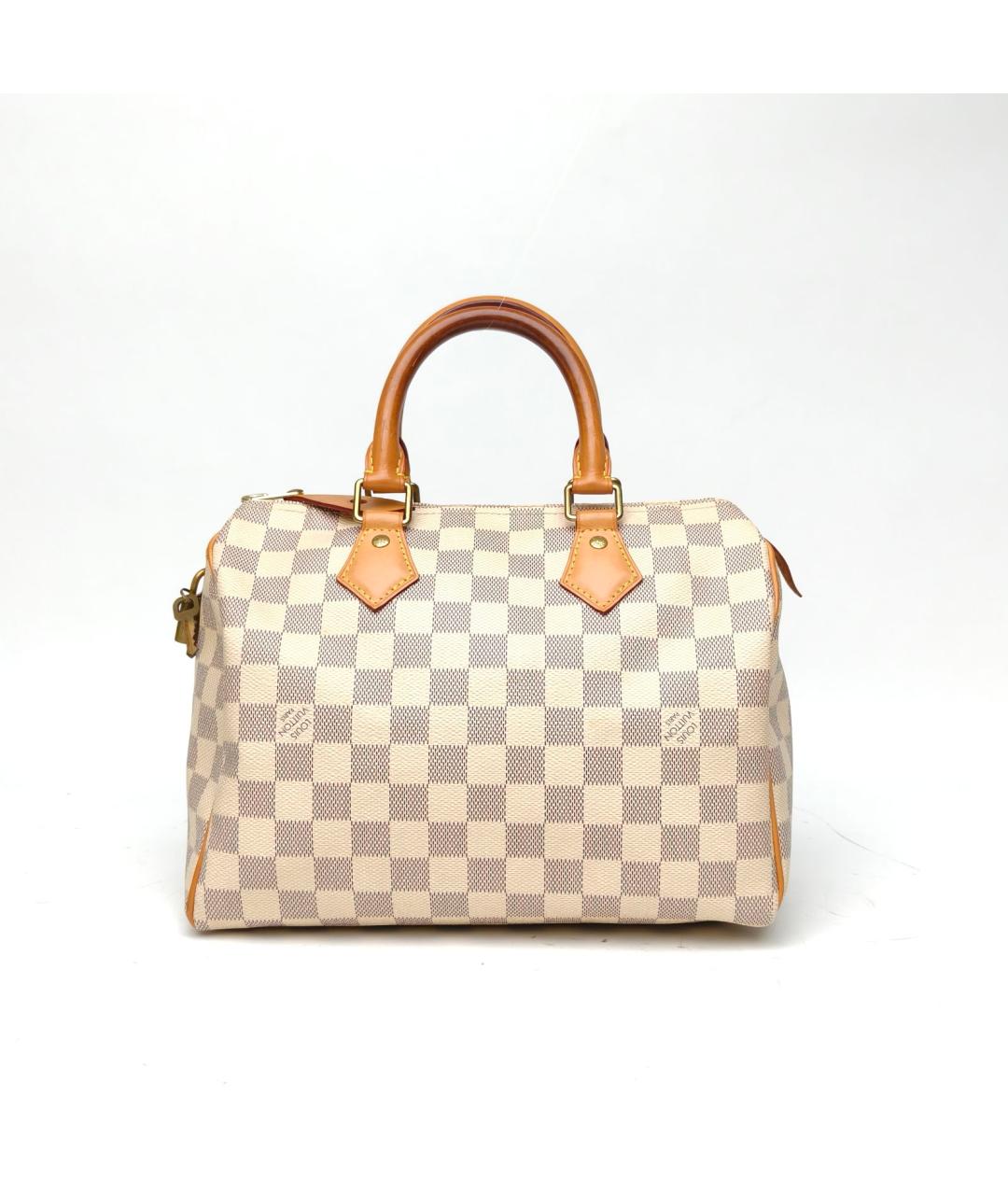 LOUIS VUITTON Бежевая сумка с короткими ручками, фото 4