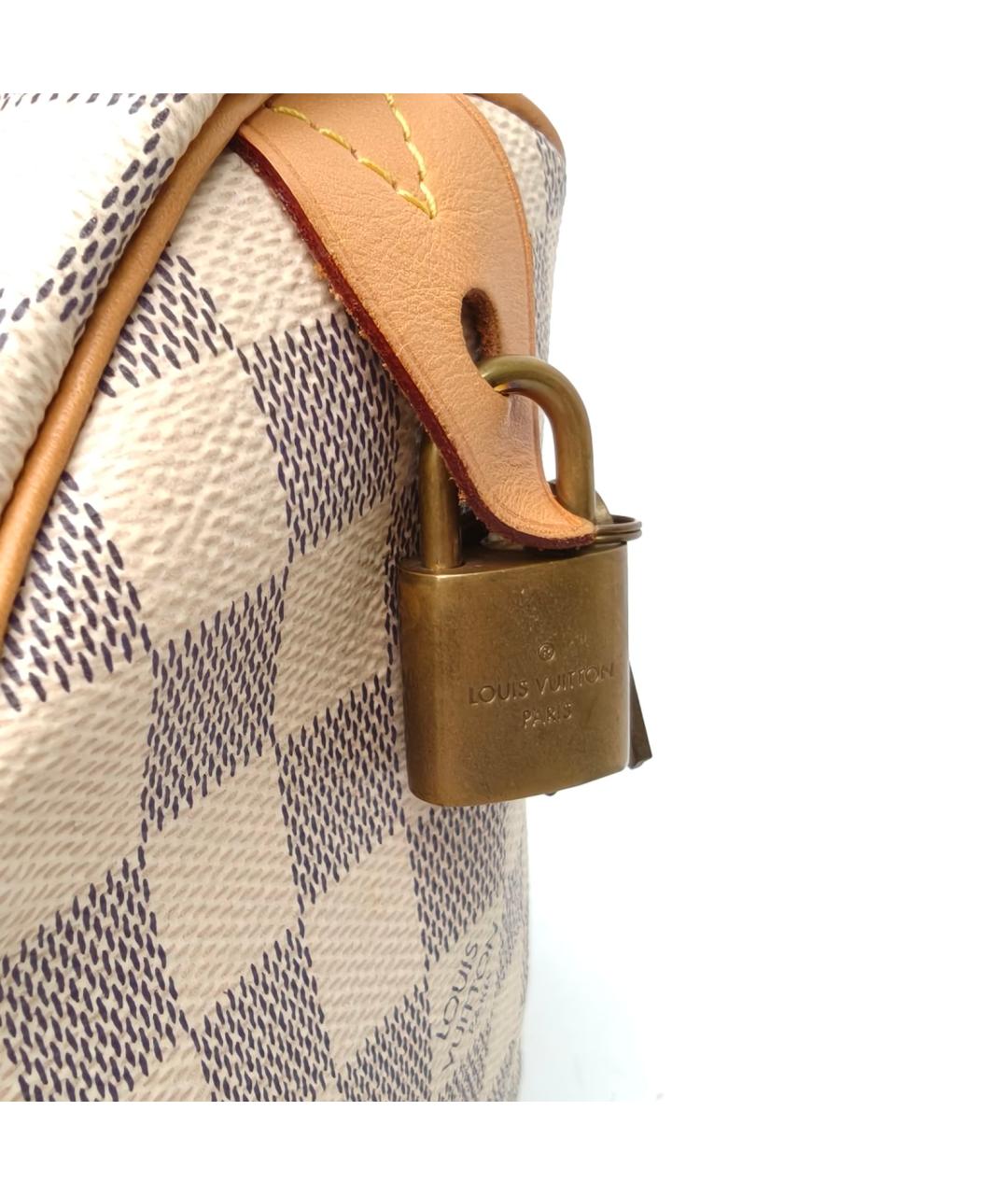 LOUIS VUITTON Бежевая сумка с короткими ручками, фото 8