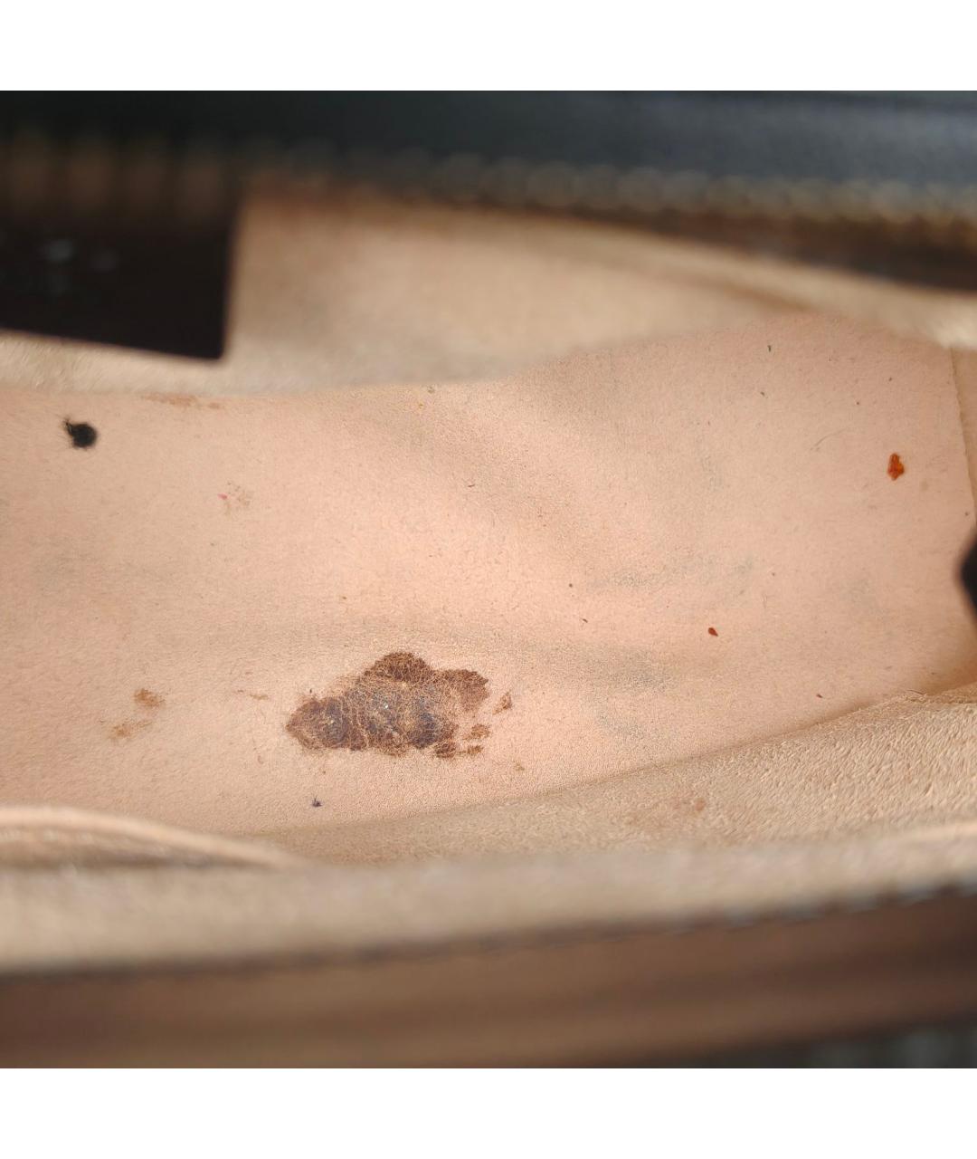 GUCCI Черная кожаная сумка через плечо, фото 7