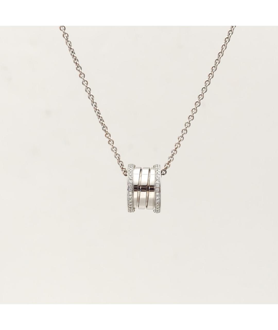 BVLGARI Подвеска из белого золота, фото 3