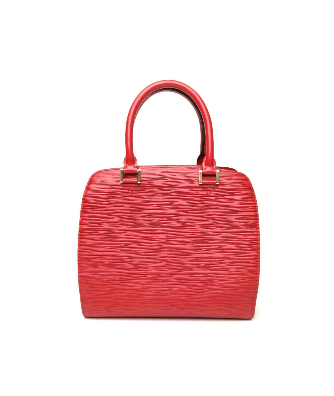 LOUIS VUITTON Красная сумка с короткими ручками, фото 4