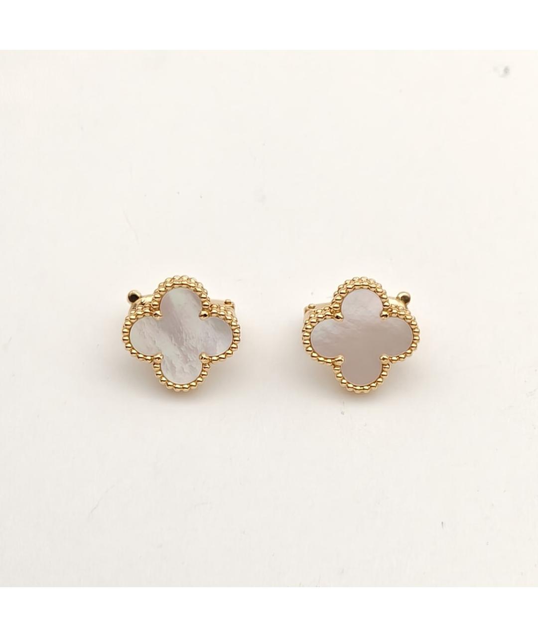 VAN CLEEF & ARPELS Золотые серьги из желтого золота, фото 3