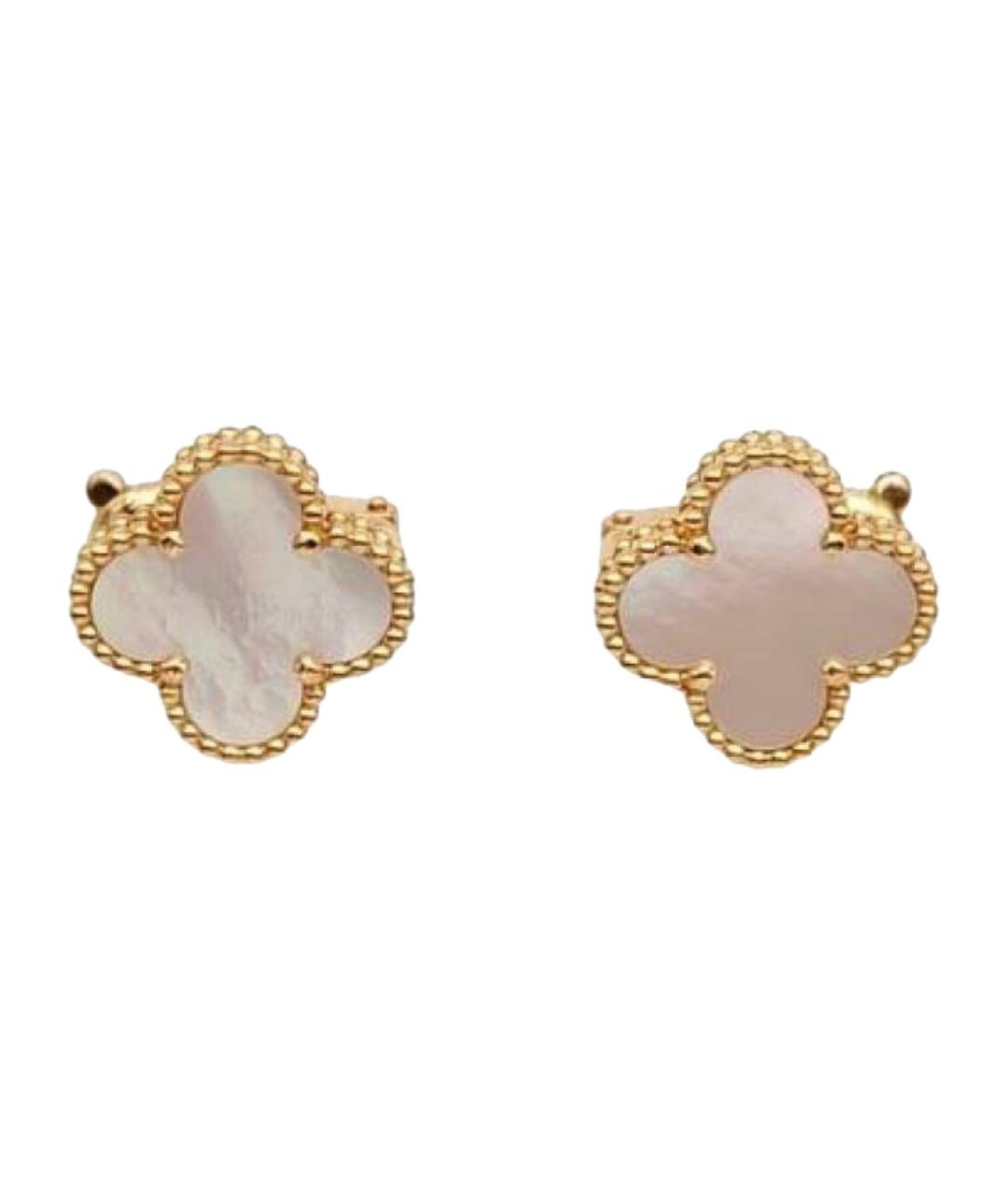 VAN CLEEF & ARPELS Золотые серьги из желтого золота, фото 1