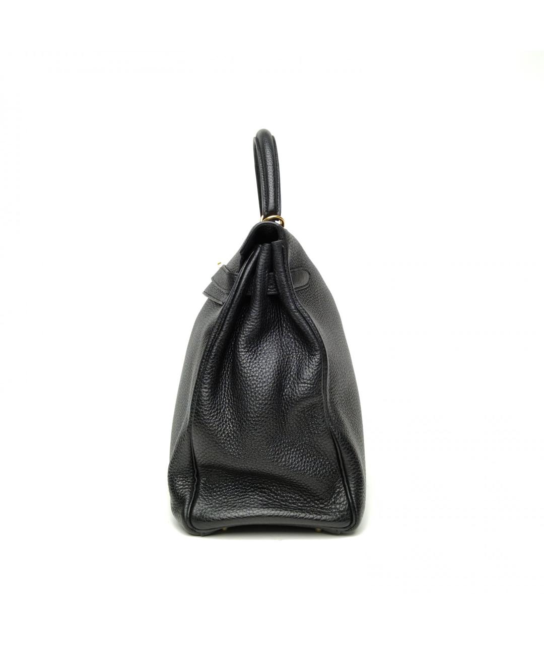 HERMES Черная сумка с короткими ручками, фото 5